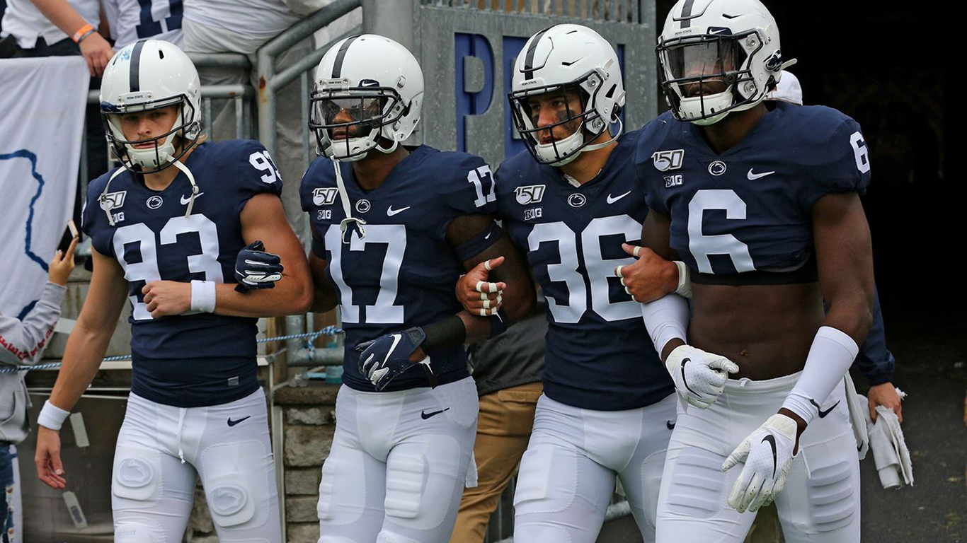 penn state university football jersey