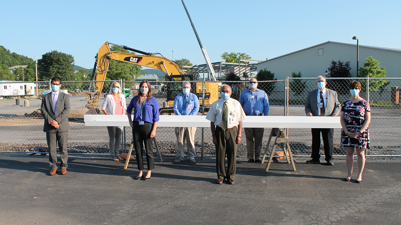 Final Beam in Place at Geisinger Medical Clinic Lock Haven The Record