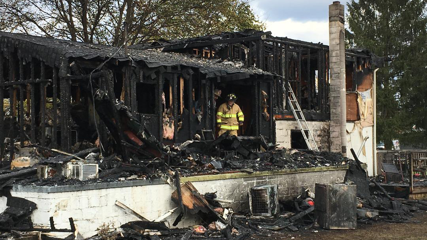 Sunday Fire Levels Mill Hall Home The Record Online