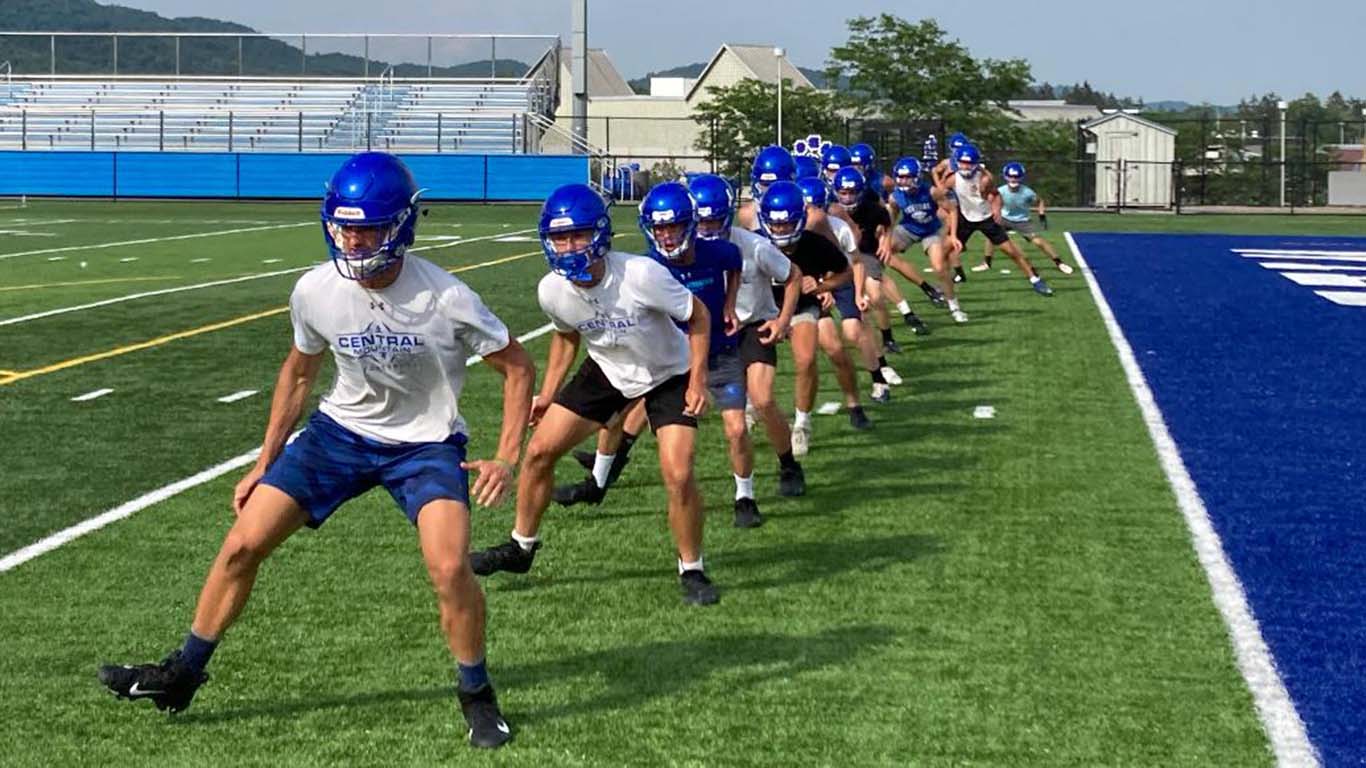 Wildcat football hard at work The Record Online