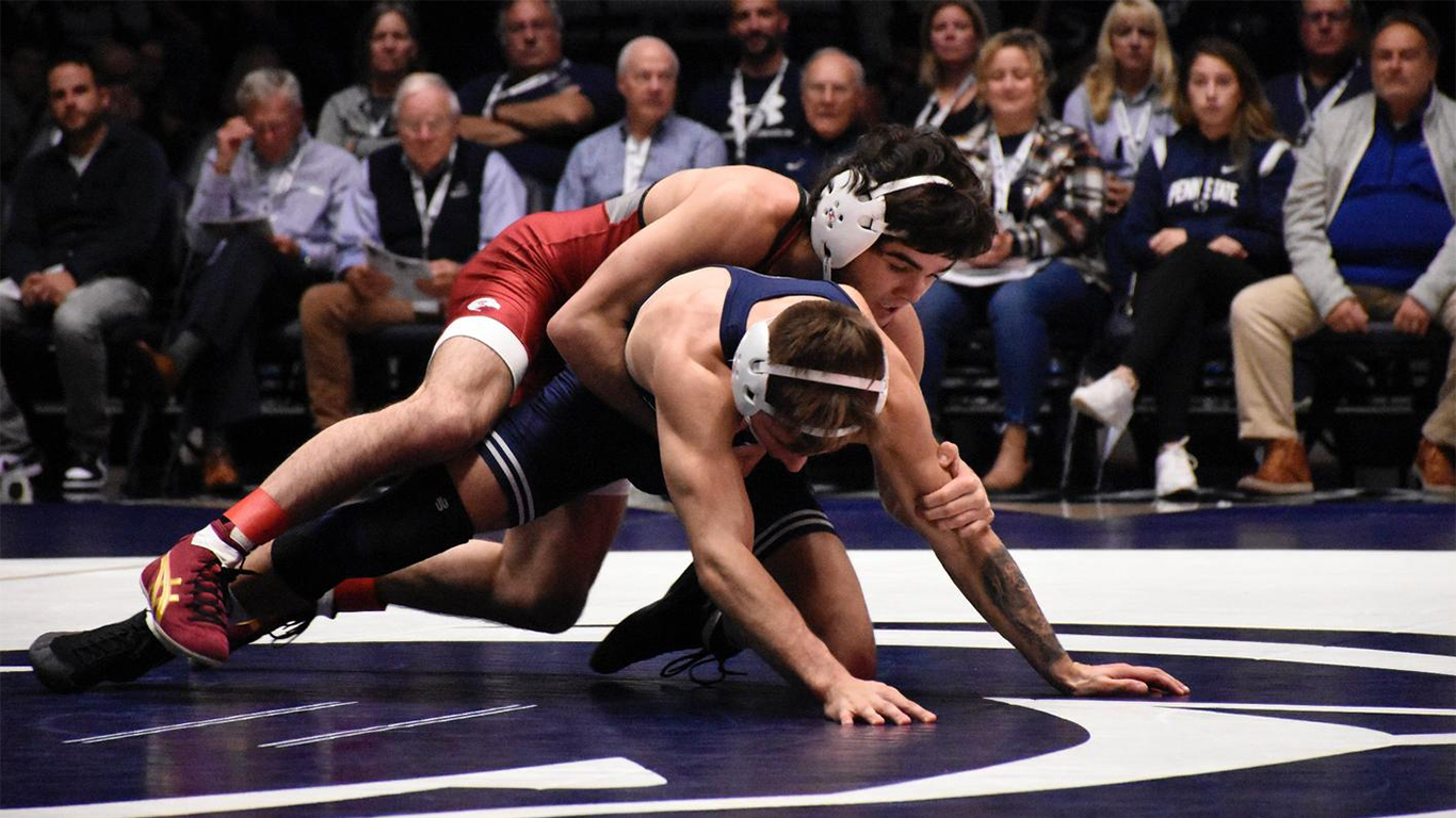 LHU Men’s Wrestling Opens National Collegiate Duals, Falls To Northern ...