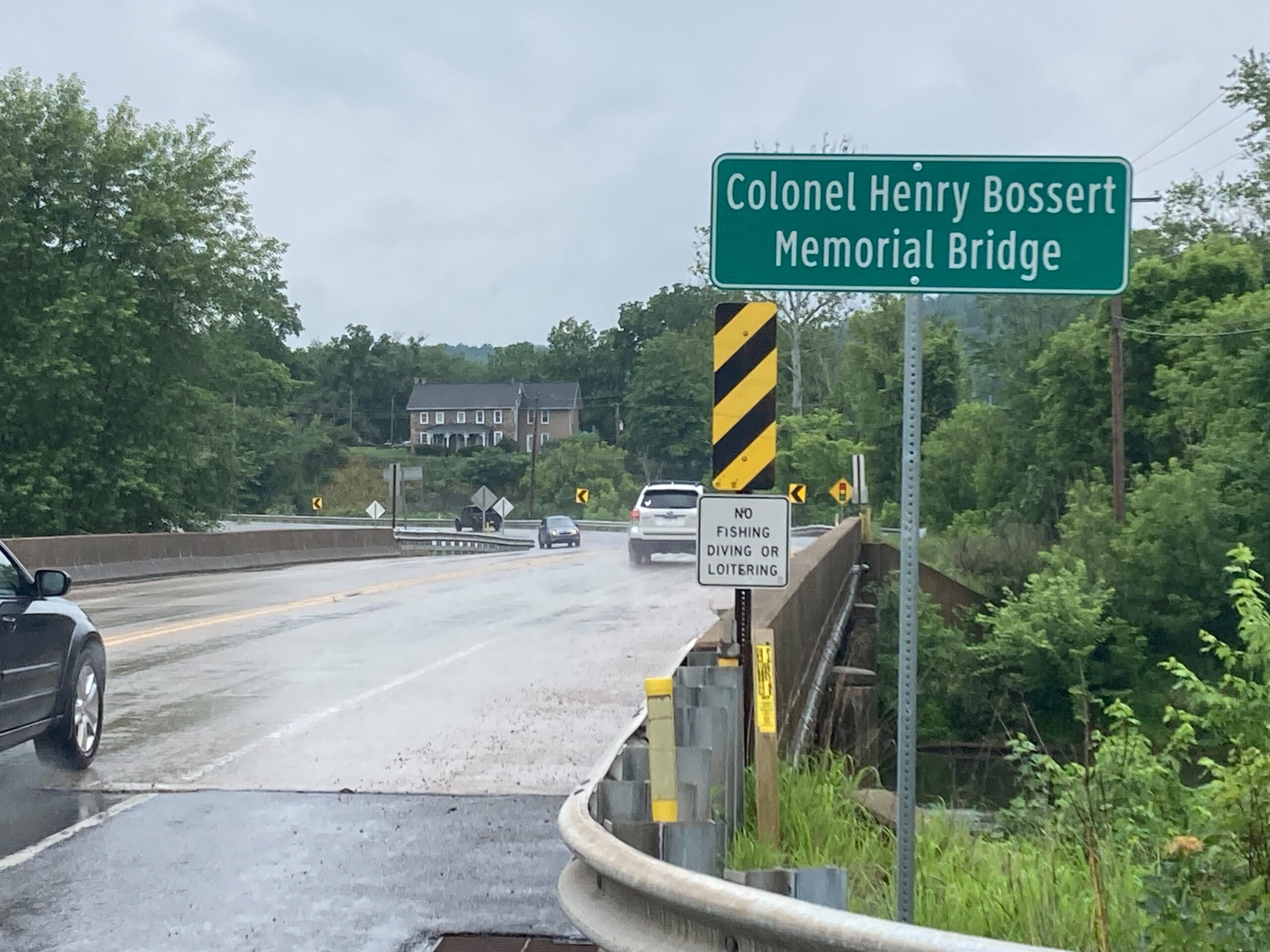 Colonel Henry Bossert Memorial Bridge dedicated in Bald Eagle Township The Record Online