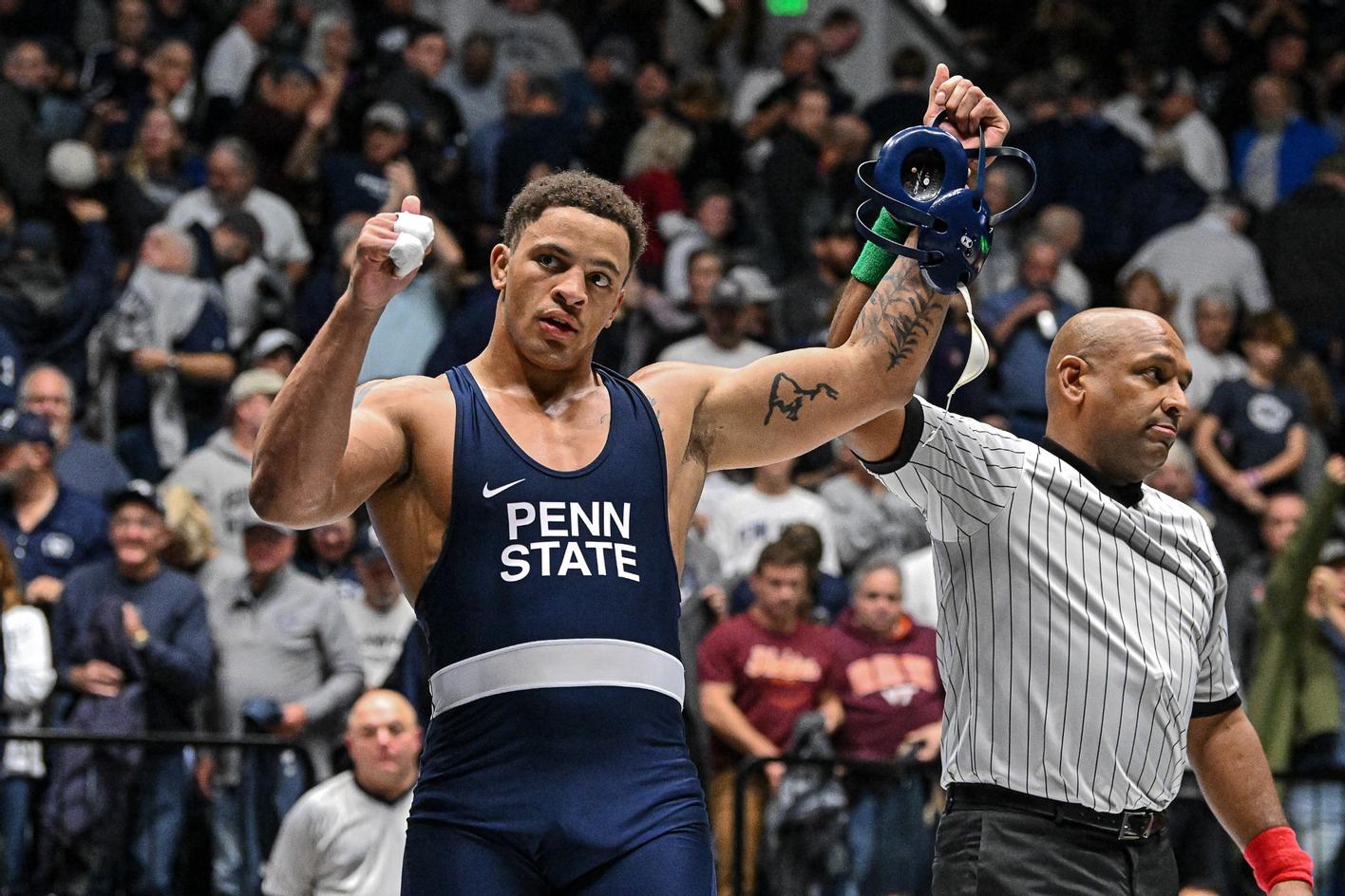 Nittany Lion Wrestler Shayne Van Ness Named Big Ten Wrestler of the Week -  Penn State Athletics